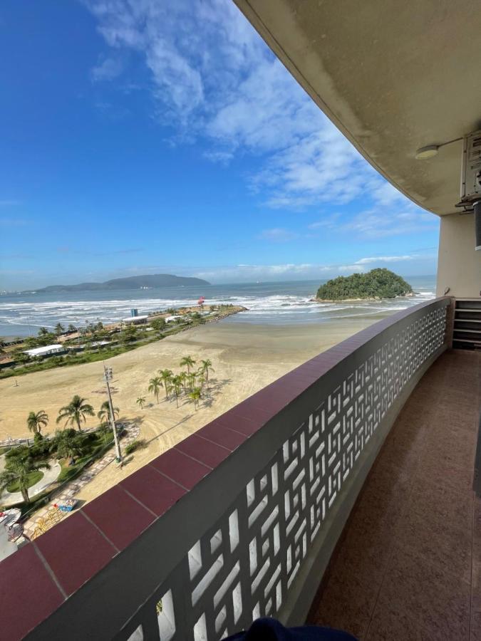Pe Na Areia Em Santos! Que Vista Mar! Lejlighed Santos  Eksteriør billede
