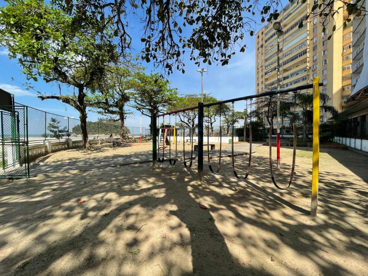 Pe Na Areia Em Santos! Que Vista Mar! Lejlighed Santos  Eksteriør billede