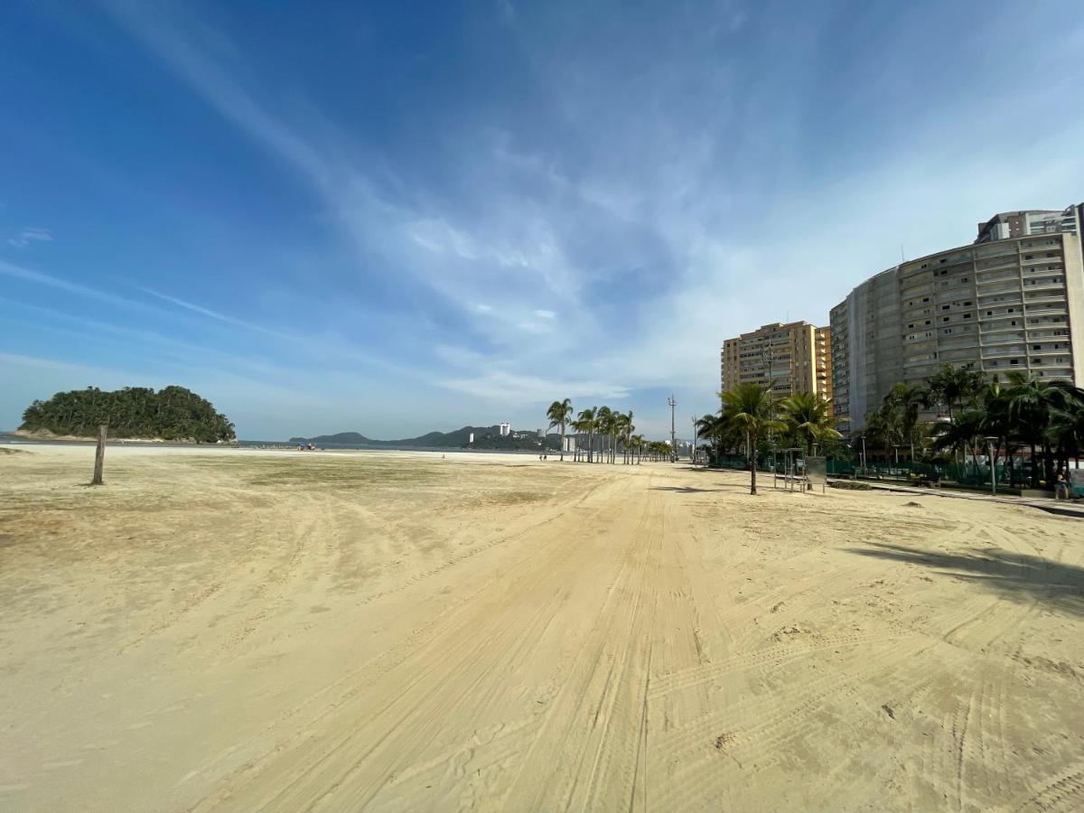 Pe Na Areia Em Santos! Que Vista Mar! Lejlighed Santos  Eksteriør billede