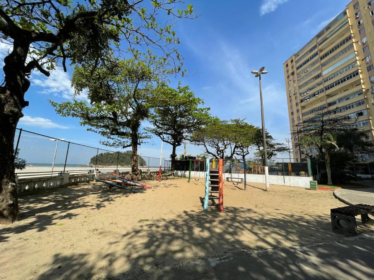 Pe Na Areia Em Santos! Que Vista Mar! Lejlighed Santos  Eksteriør billede