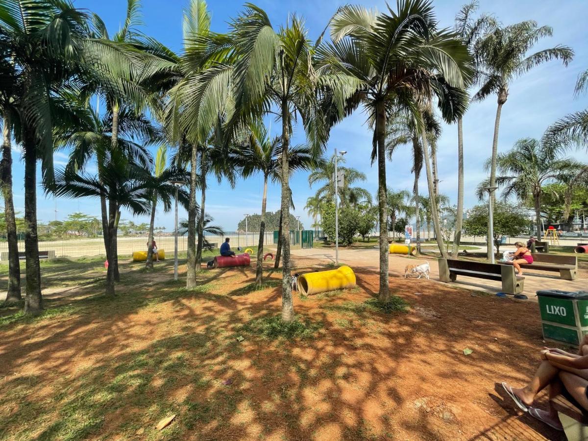 Pe Na Areia Em Santos! Que Vista Mar! Lejlighed Santos  Eksteriør billede